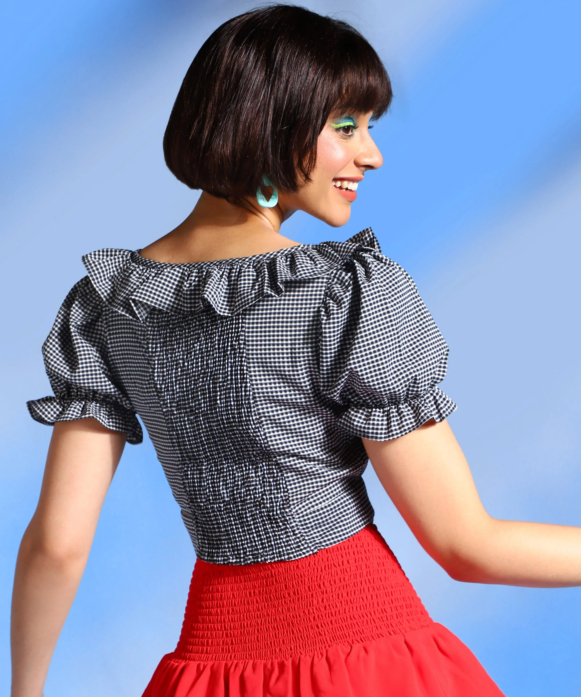 Women Boat Neck Regular Top - Image 3