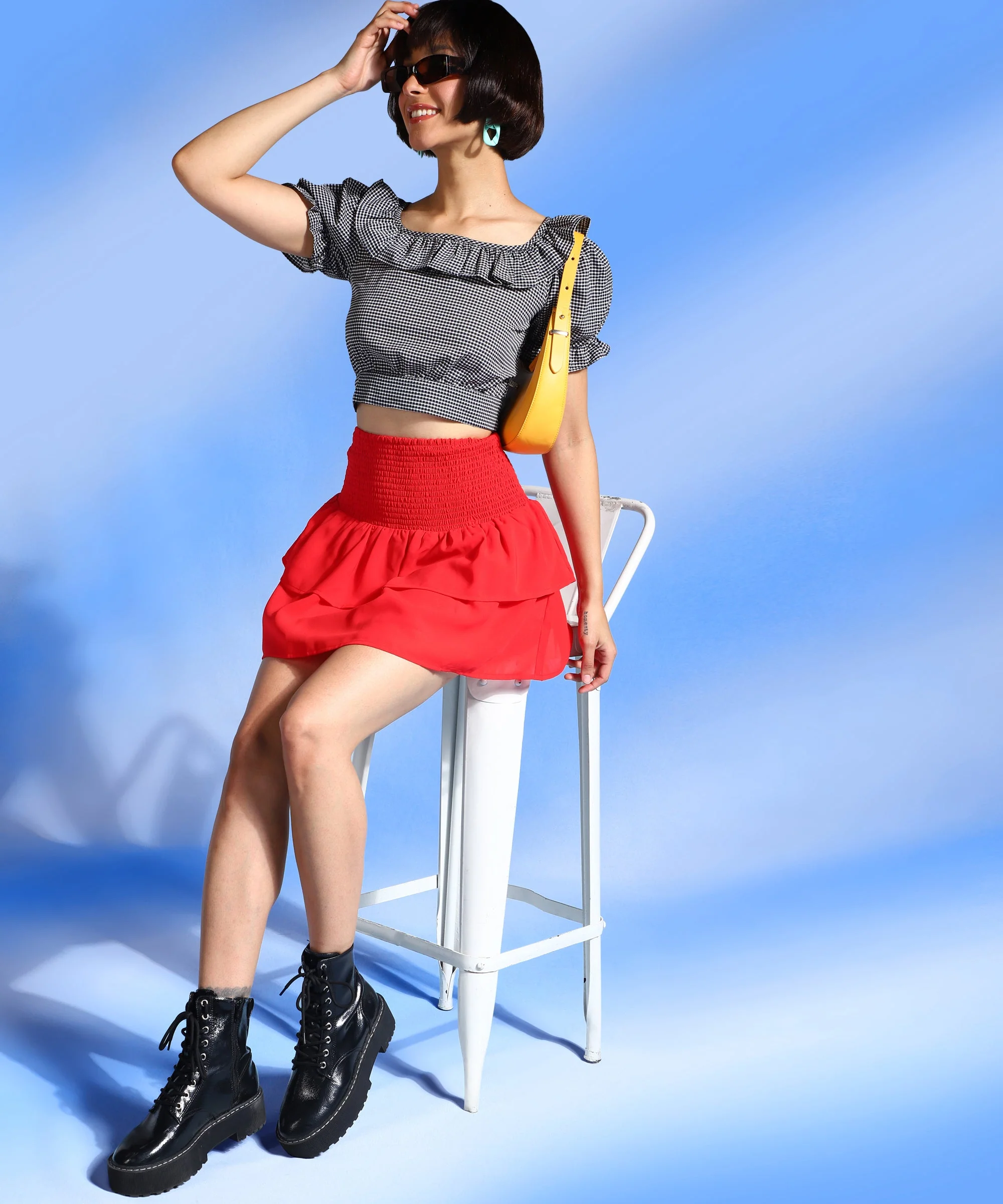 Women Boat Neck Regular Top - Image 5