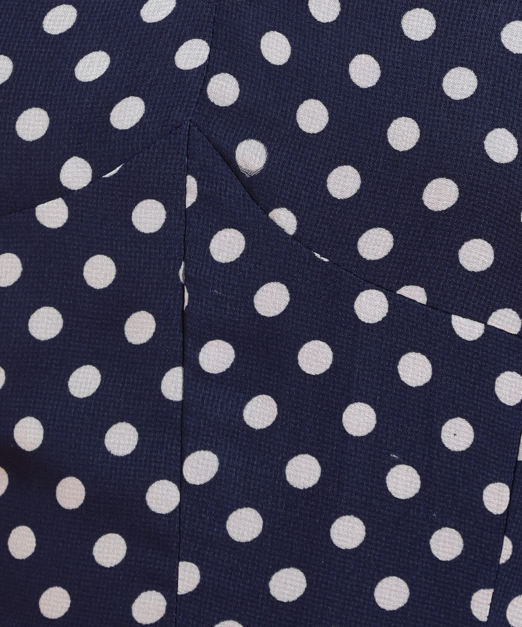 Women Blue Polka Dots Bralette Top - Image 6