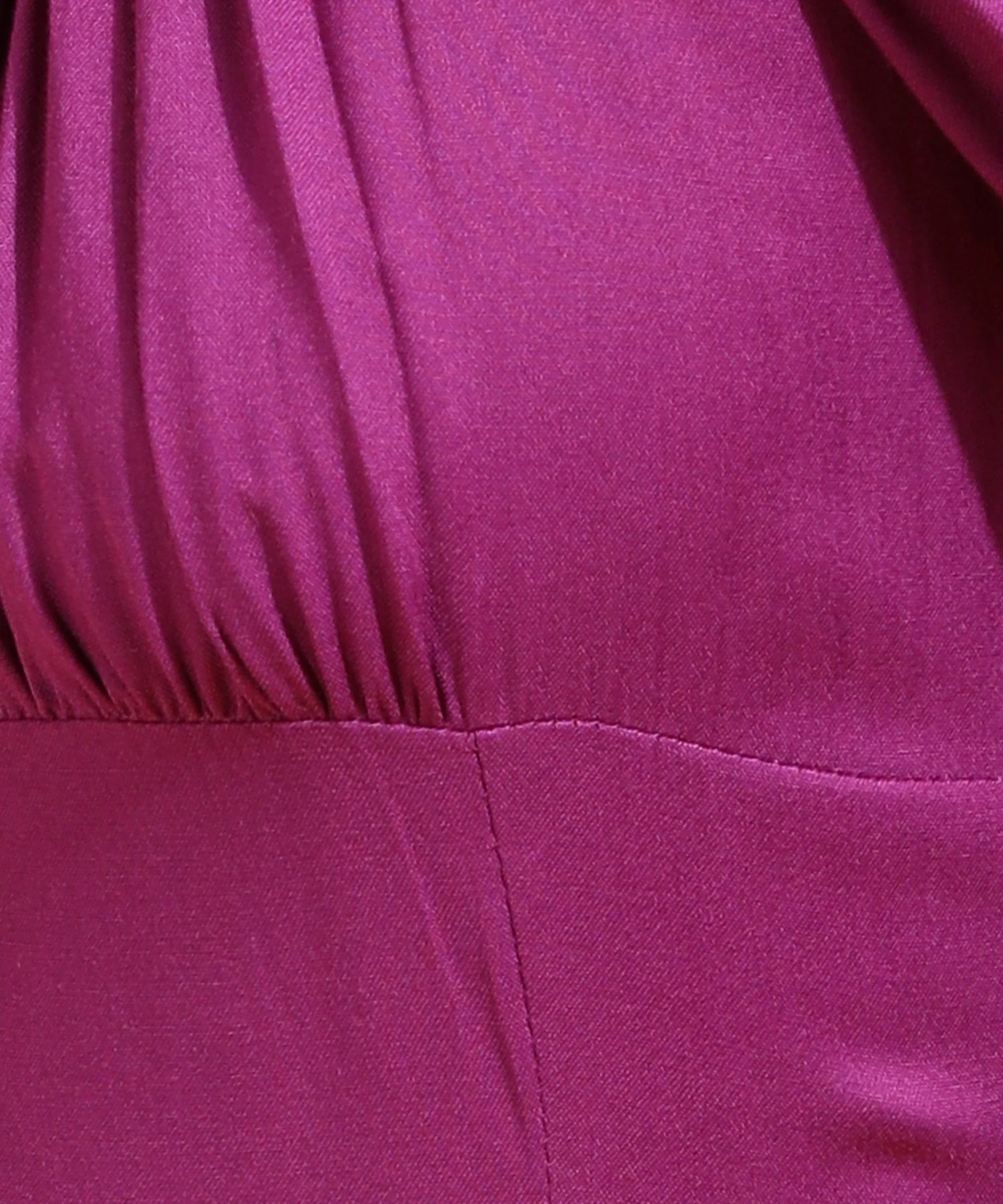 Women Purple Square Neck Solid Fitted Top - Image 6