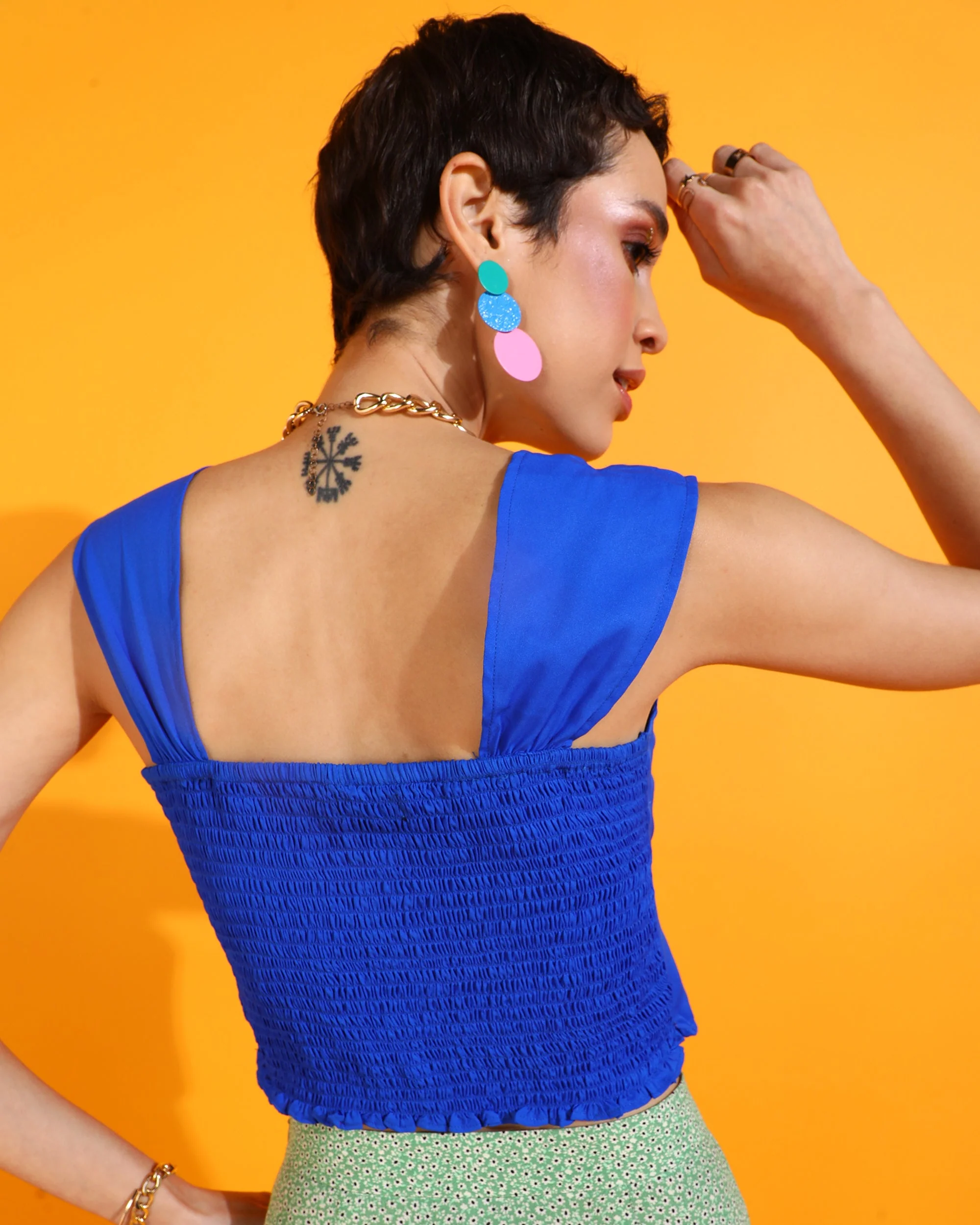 Women Sweetheart Neck Regular Top - Image 3