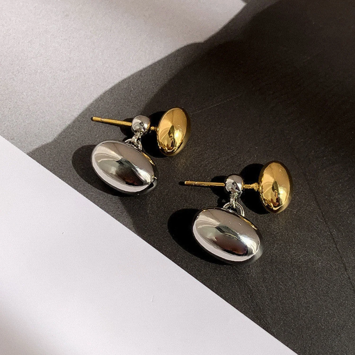 Silver Pin Earring