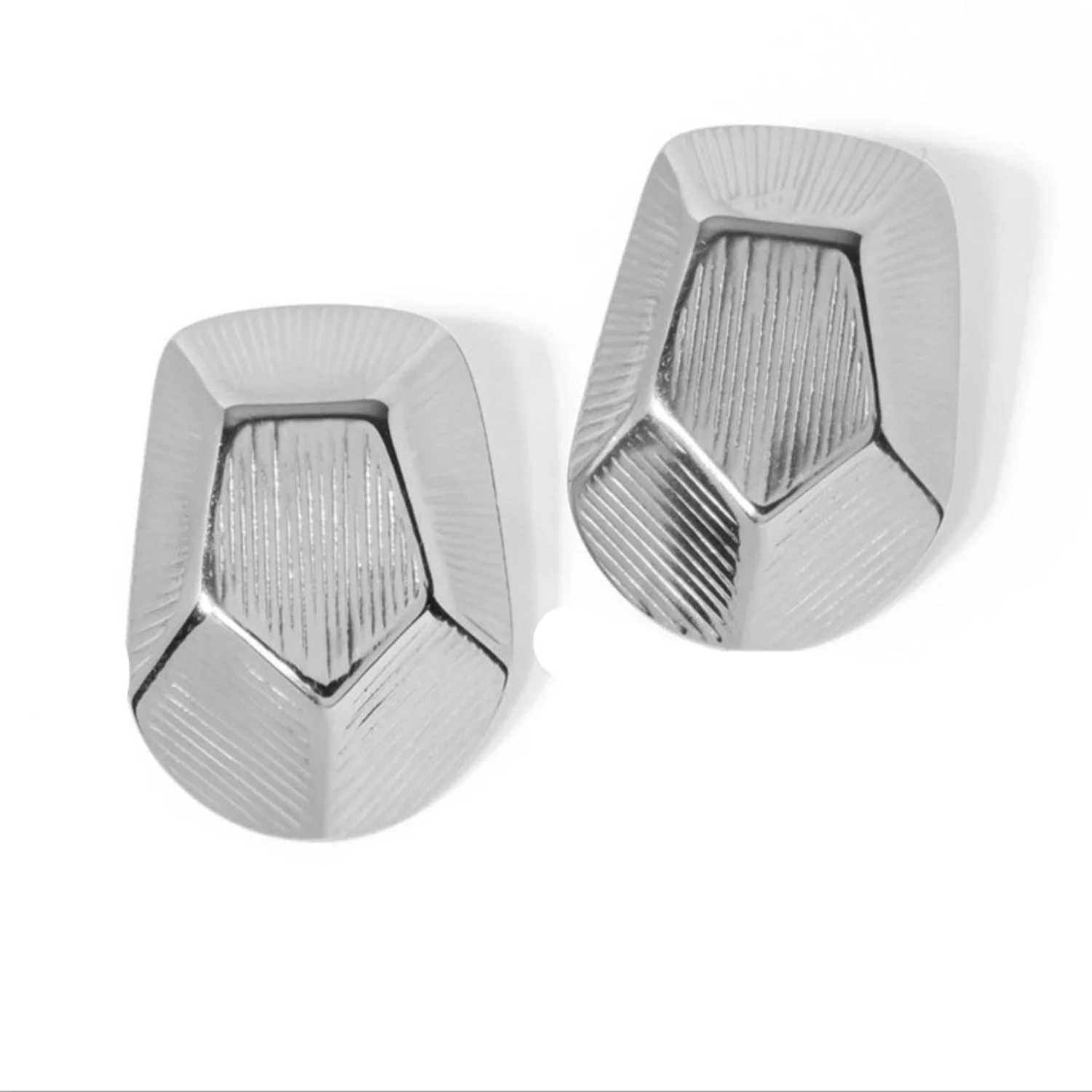 Silver Pin Earring
