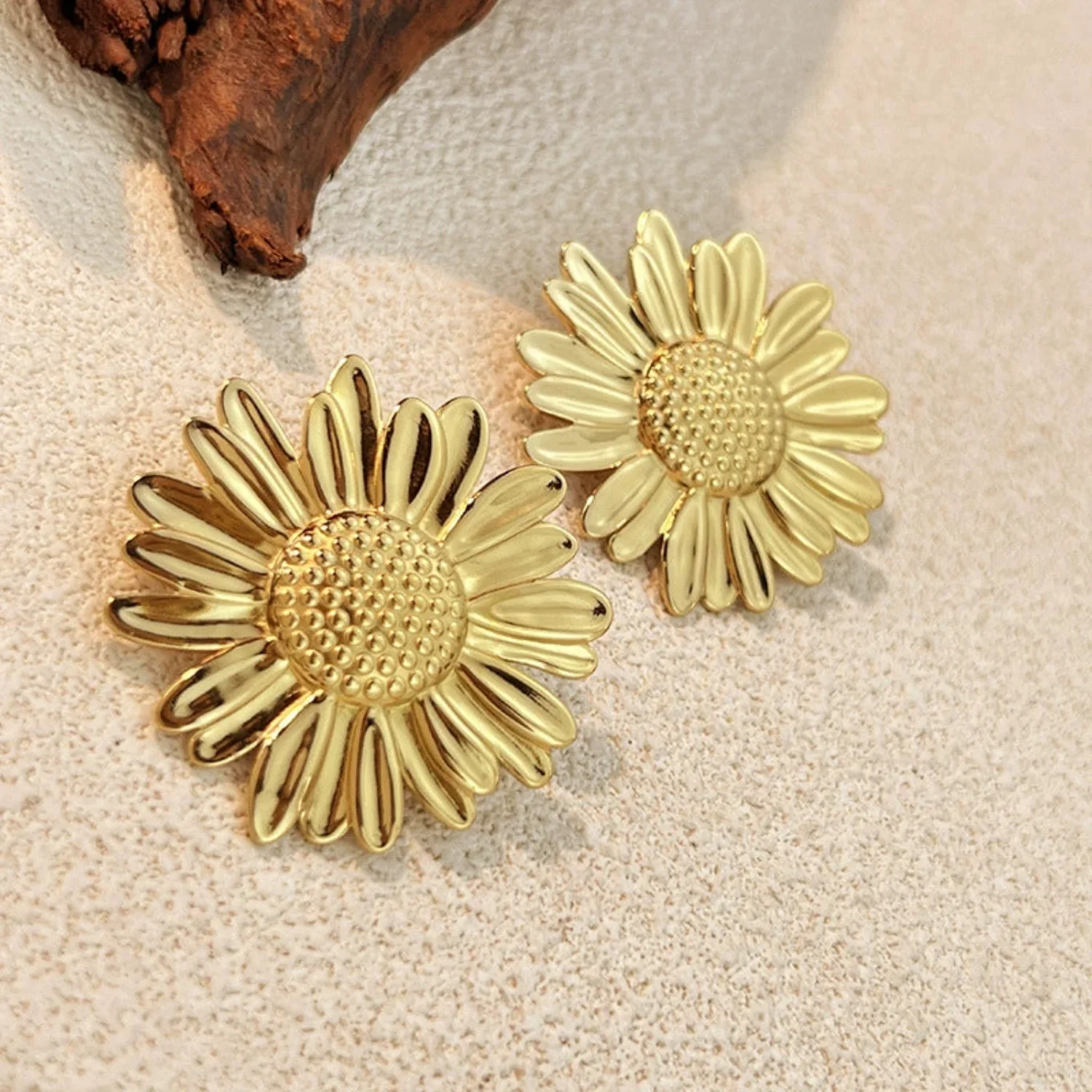 Sunflower Stud Earrings