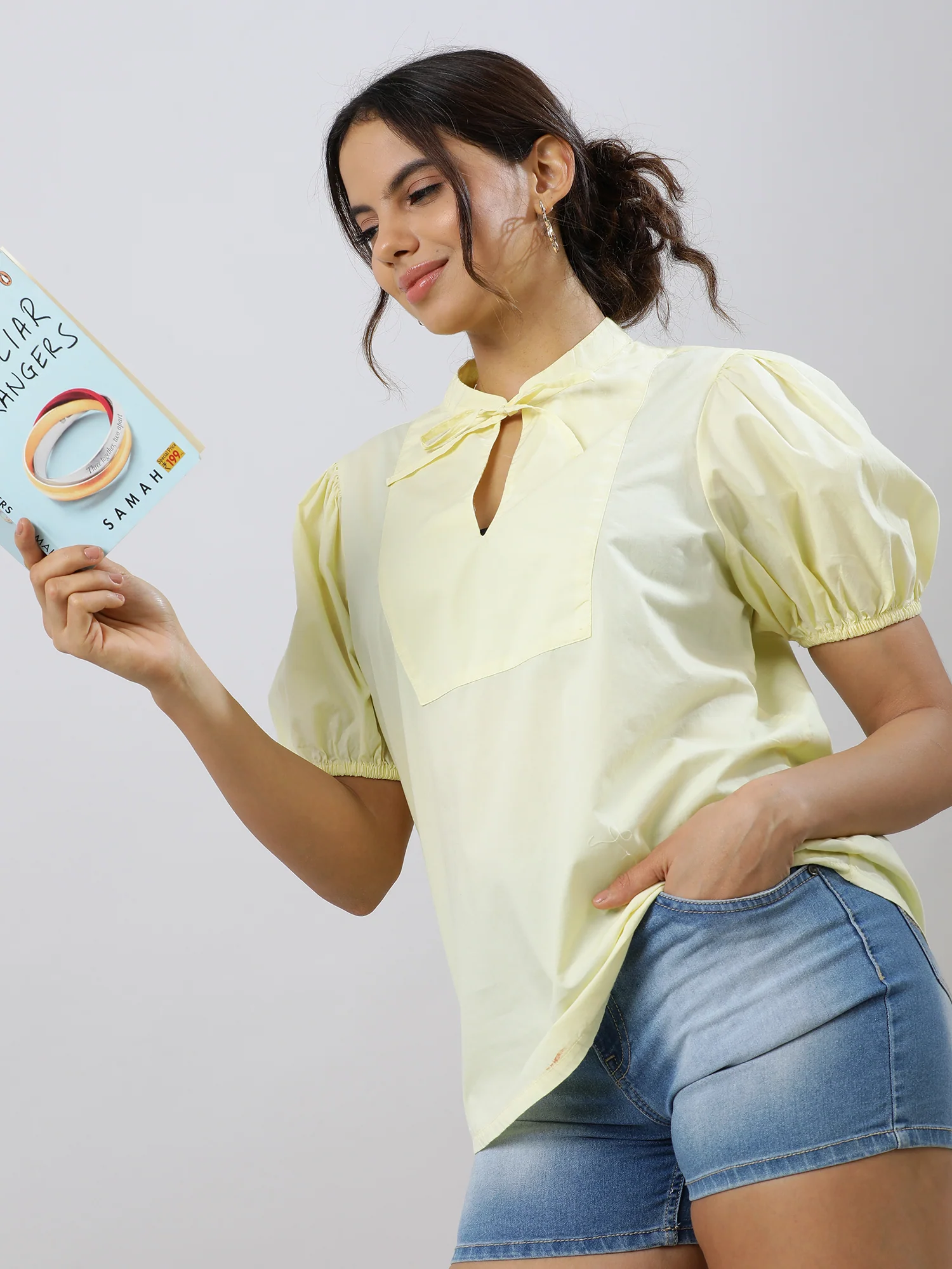 Women Sunny Tie Up Top - Image 8
