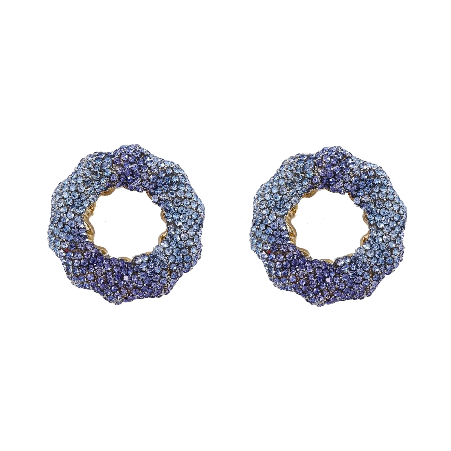 The Jingle Stud Blue Earrings - Image 3