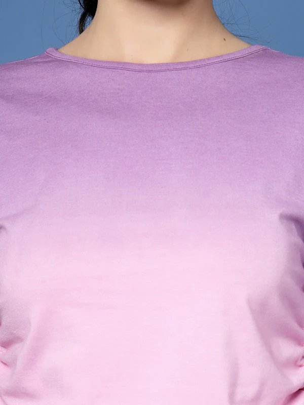 Women Tie & Dye Crop Top - Image 2