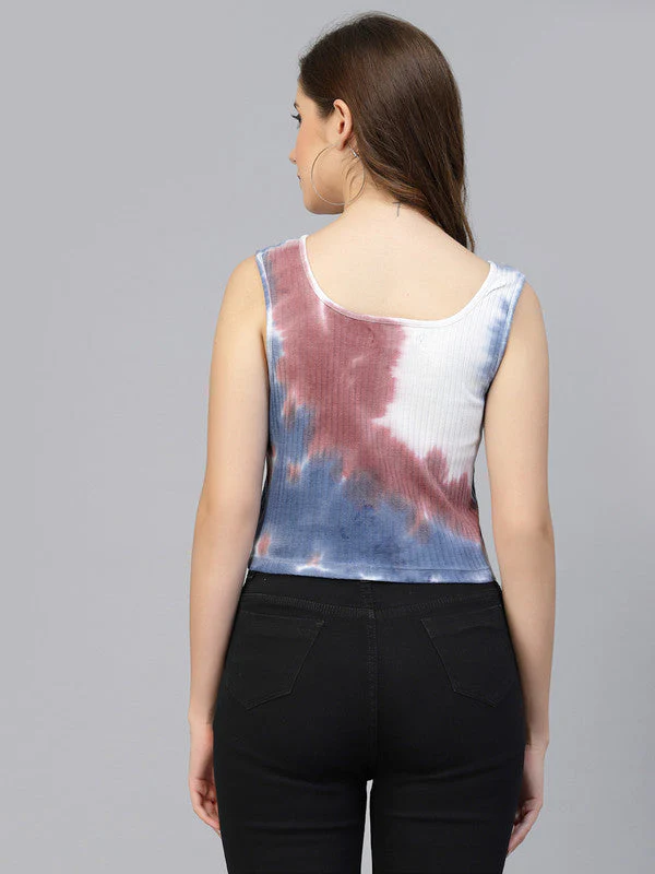 Women Multi Odour Free U Neck Tank Top - Image 5