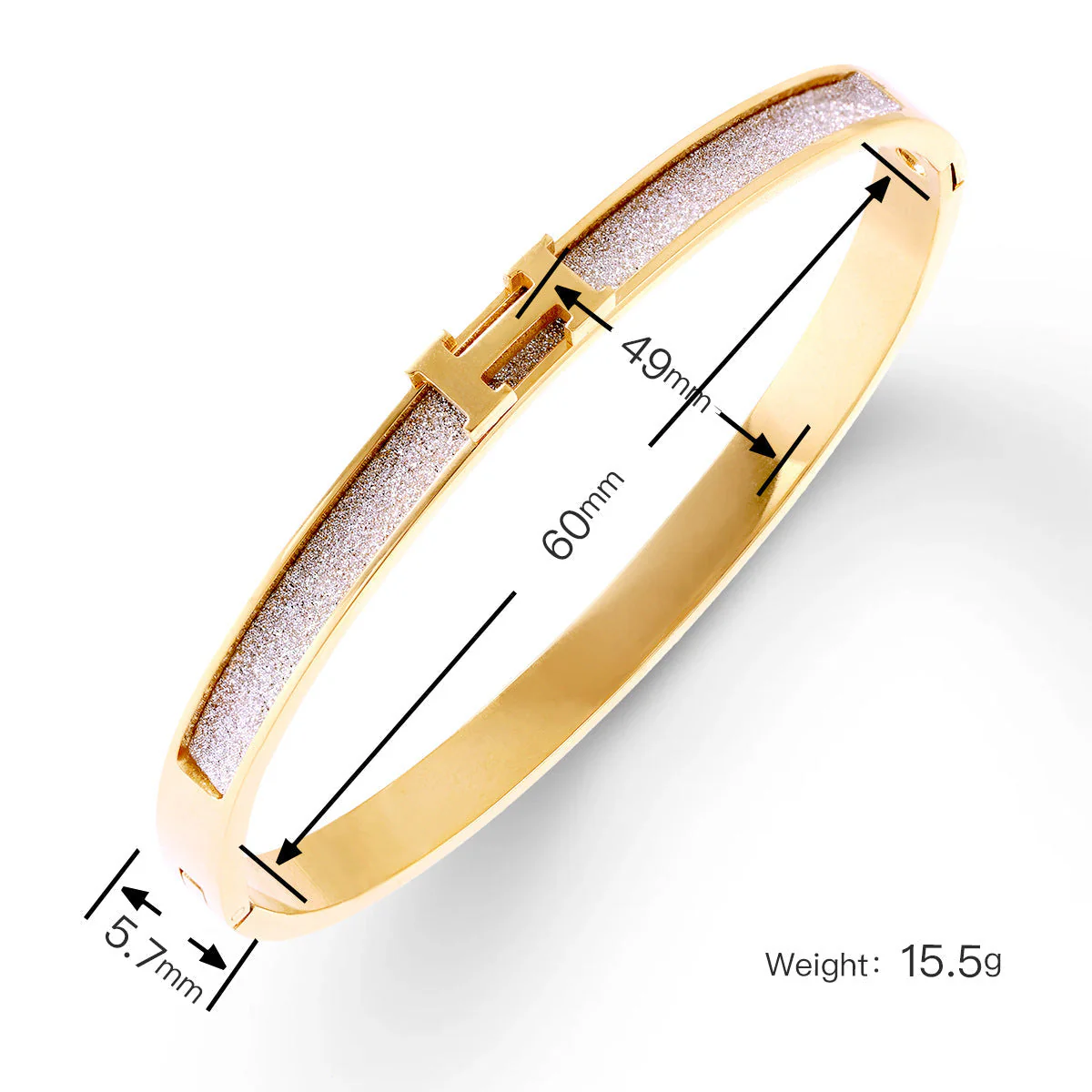 Twinkleing H Bracelet