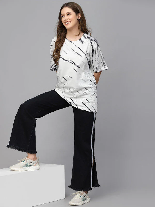Women White Odour Free Oversize T-shirts - Image 4
