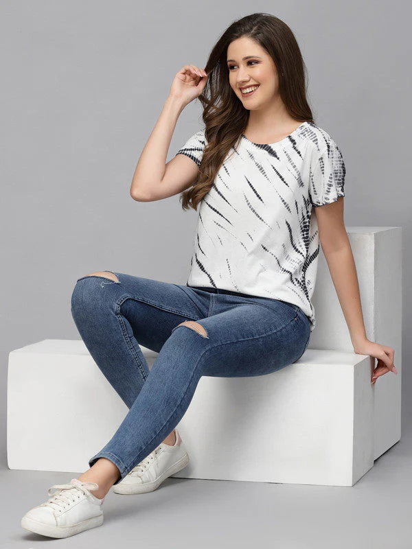 Women White Odour Free T-shirts - Image 4