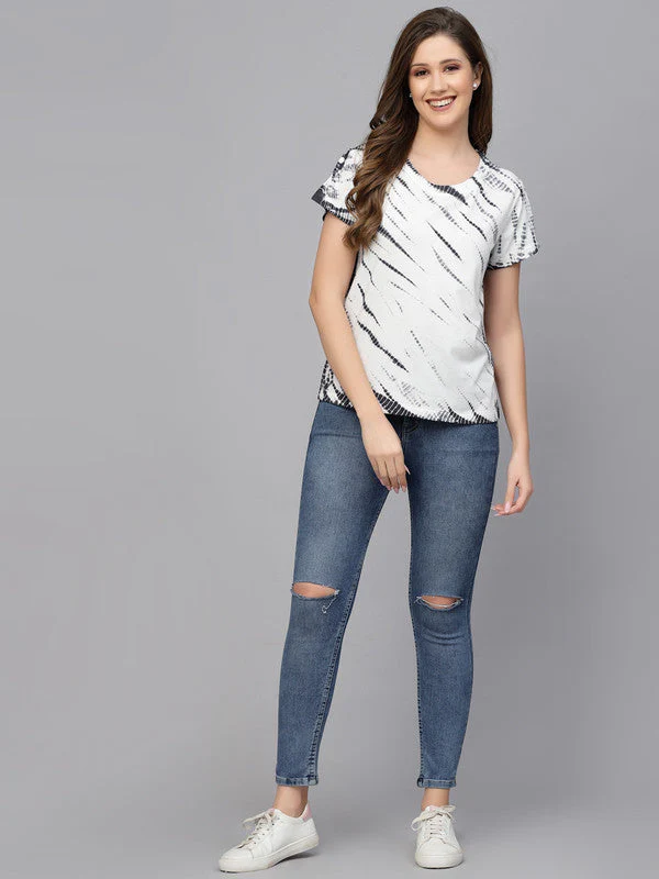 Women White Odour Free T-shirts - Image 6