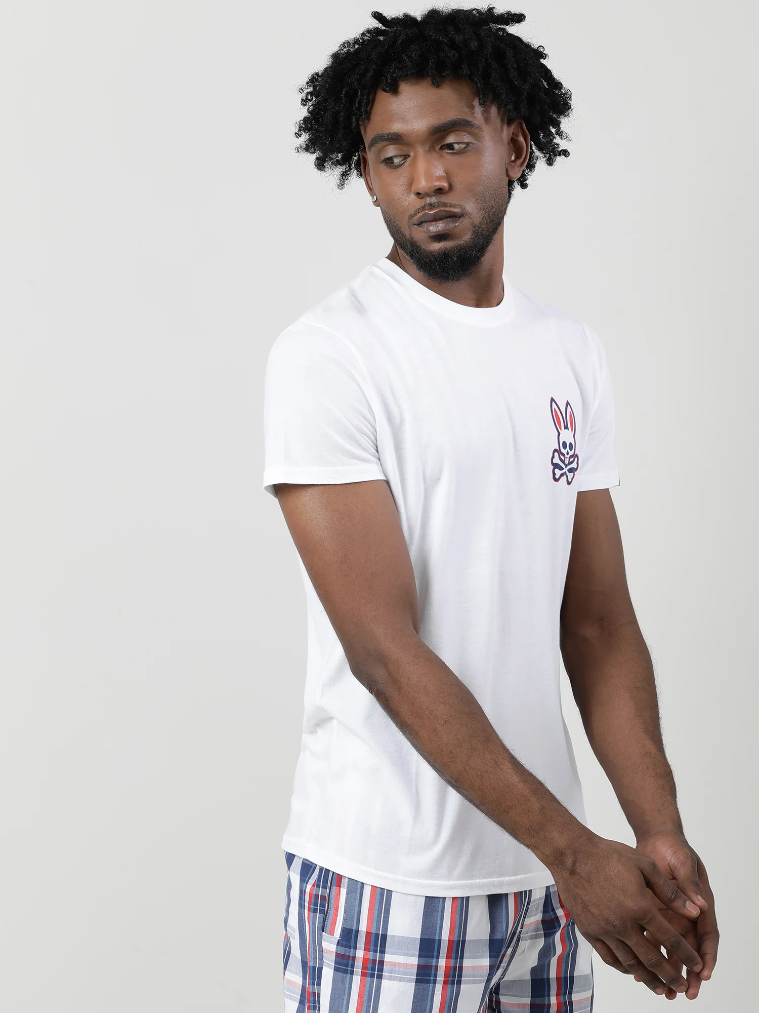 Men White Quick-Dry Relaxed Fit Cotton T-Shirt - Image 4