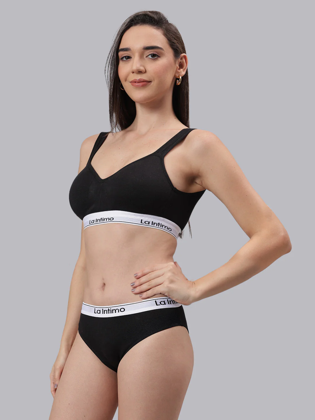 Women Beaut Bikini T-Shirt Bra Combo Set - Image 3