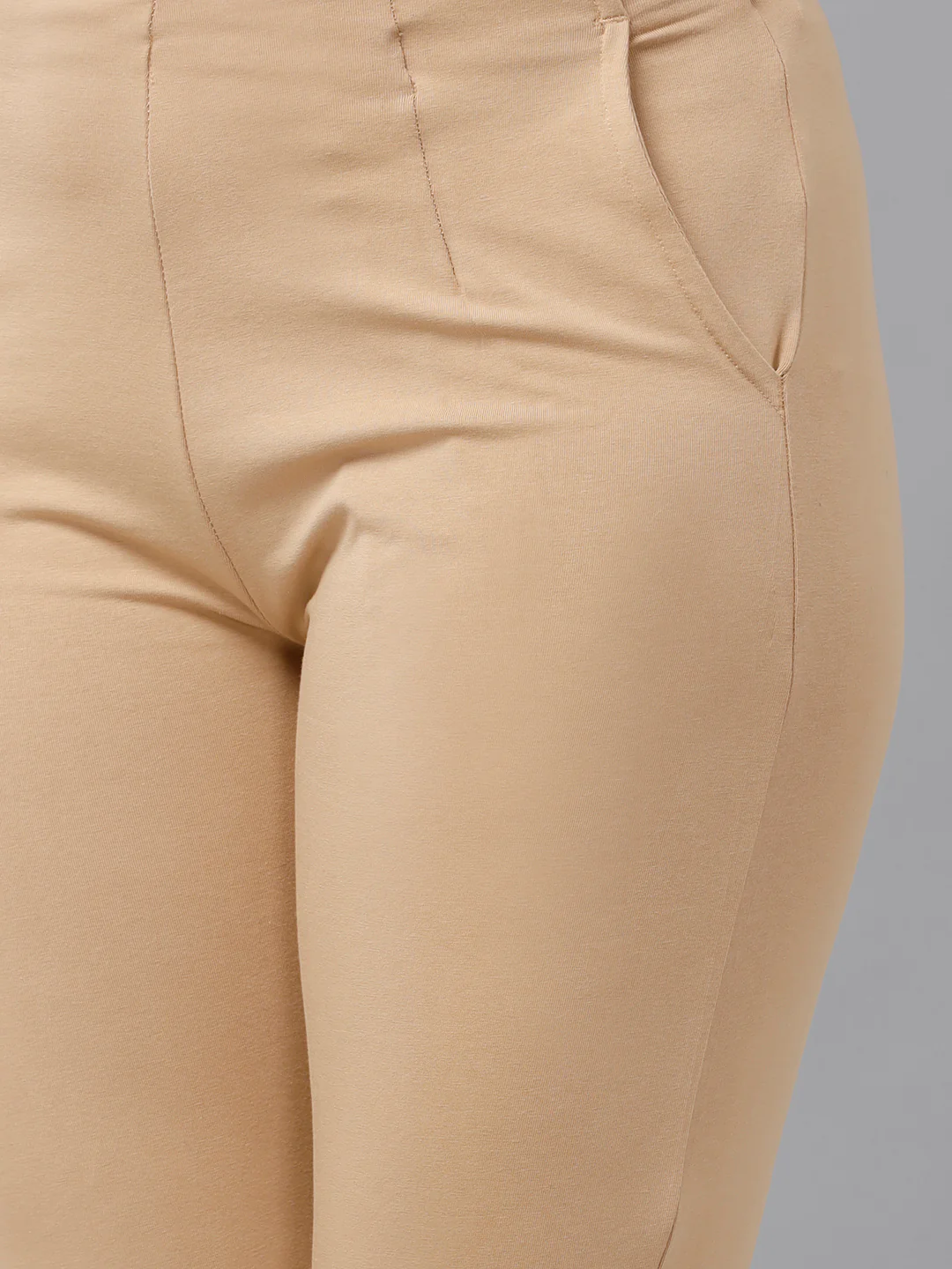Women Beige Casual Palazzo - Image 5