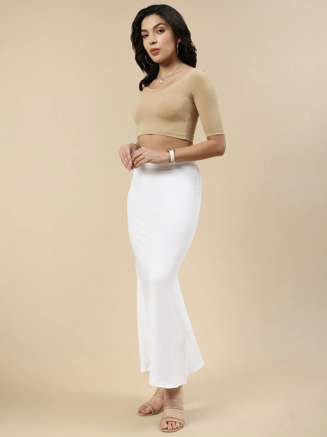 Women Beige Casual Top - Image 5