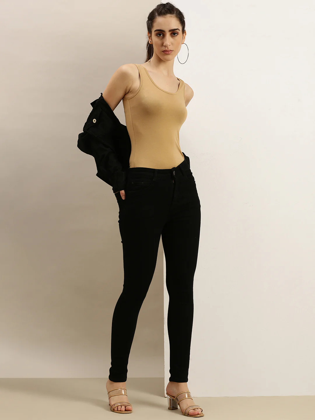 Women Beige Razor Back - Image 5