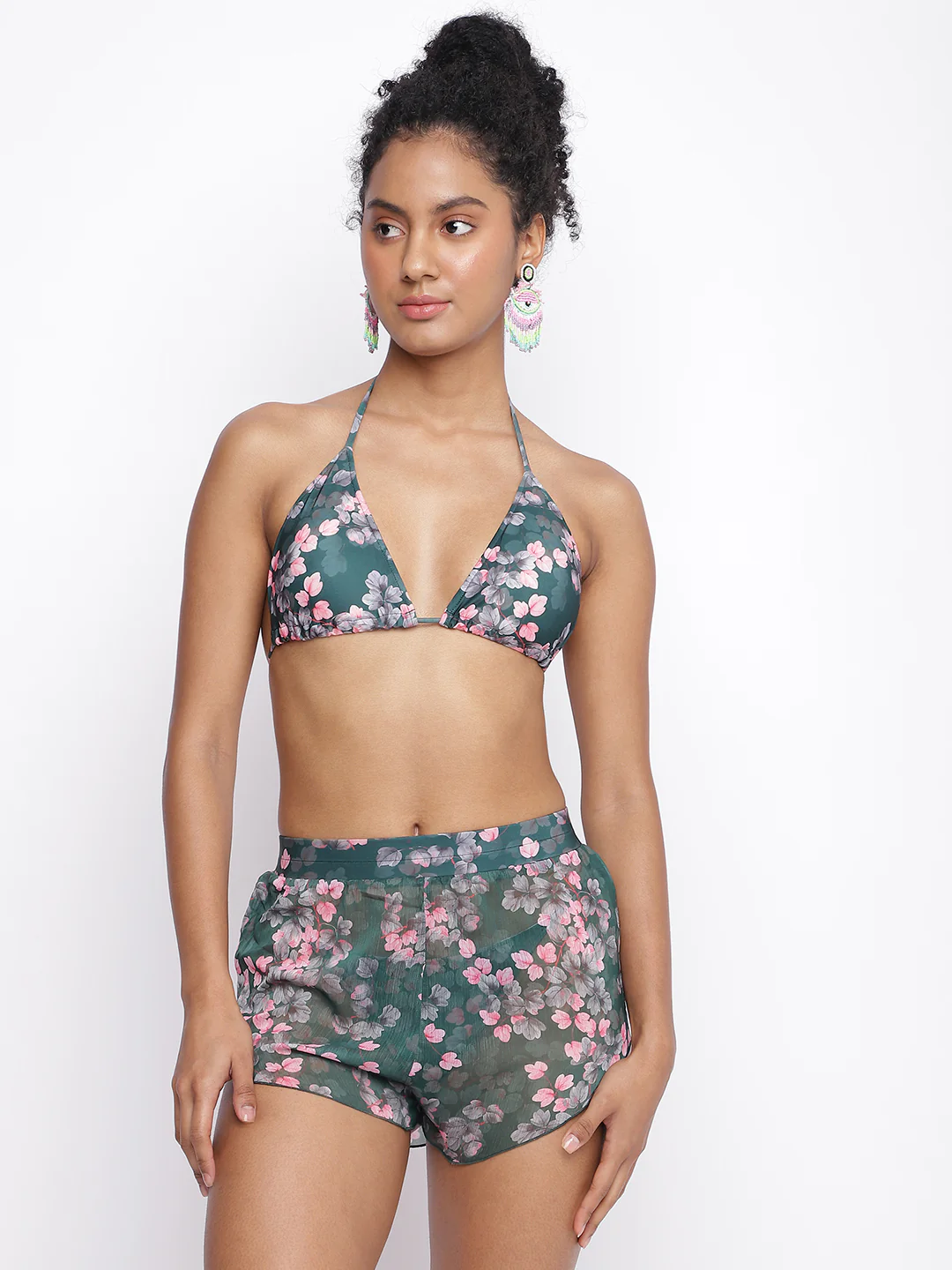 Women Bitra Floral Shorts - Image 4