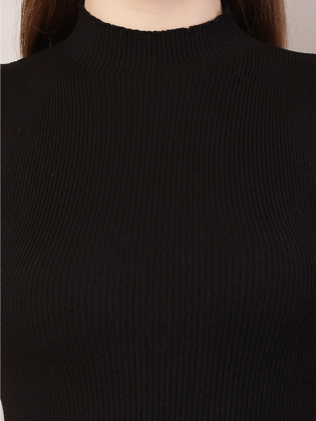 Women  Black Bodycon Dress - Image 5