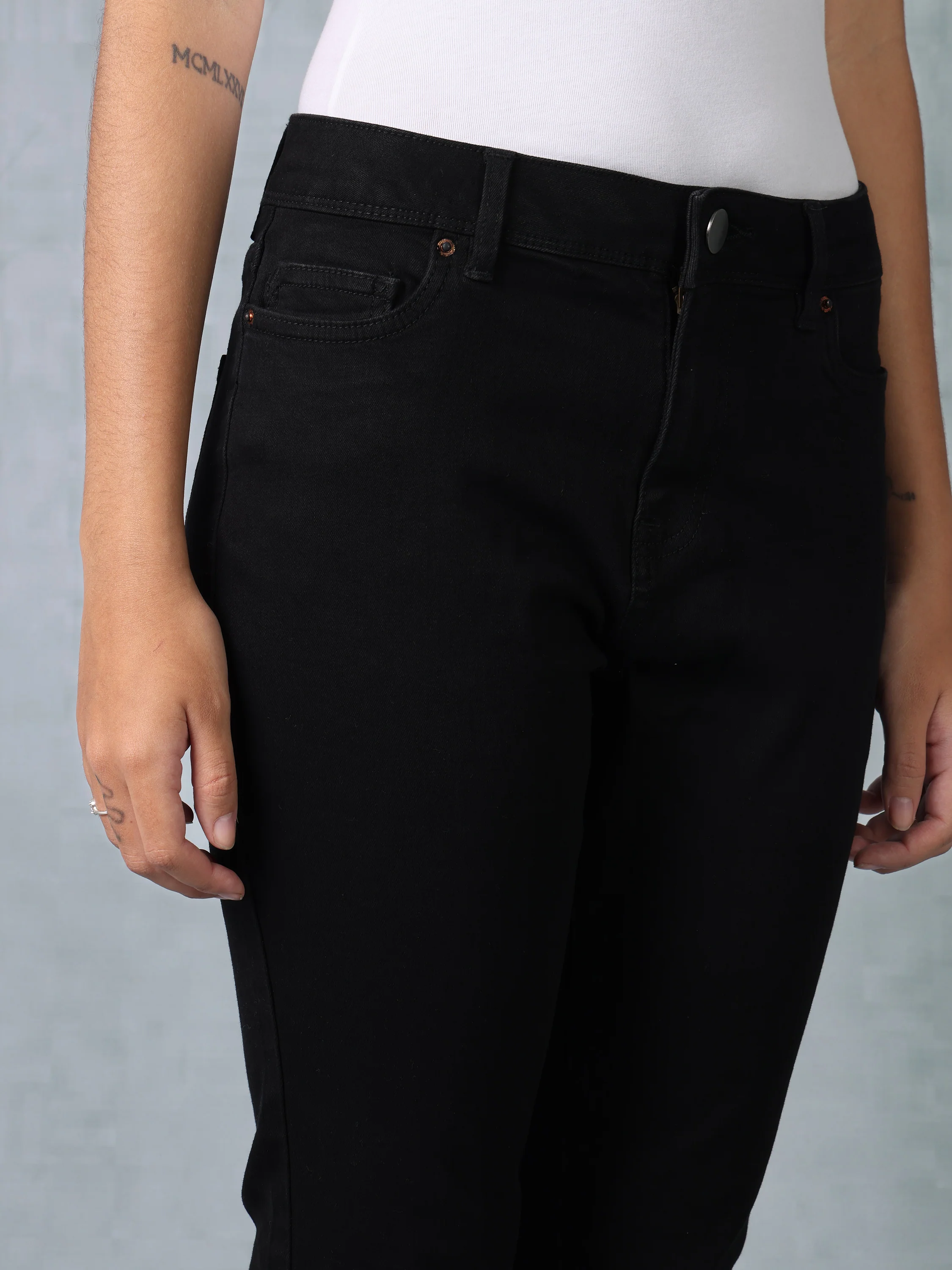 Women Black Bootcut jeans - Image 6