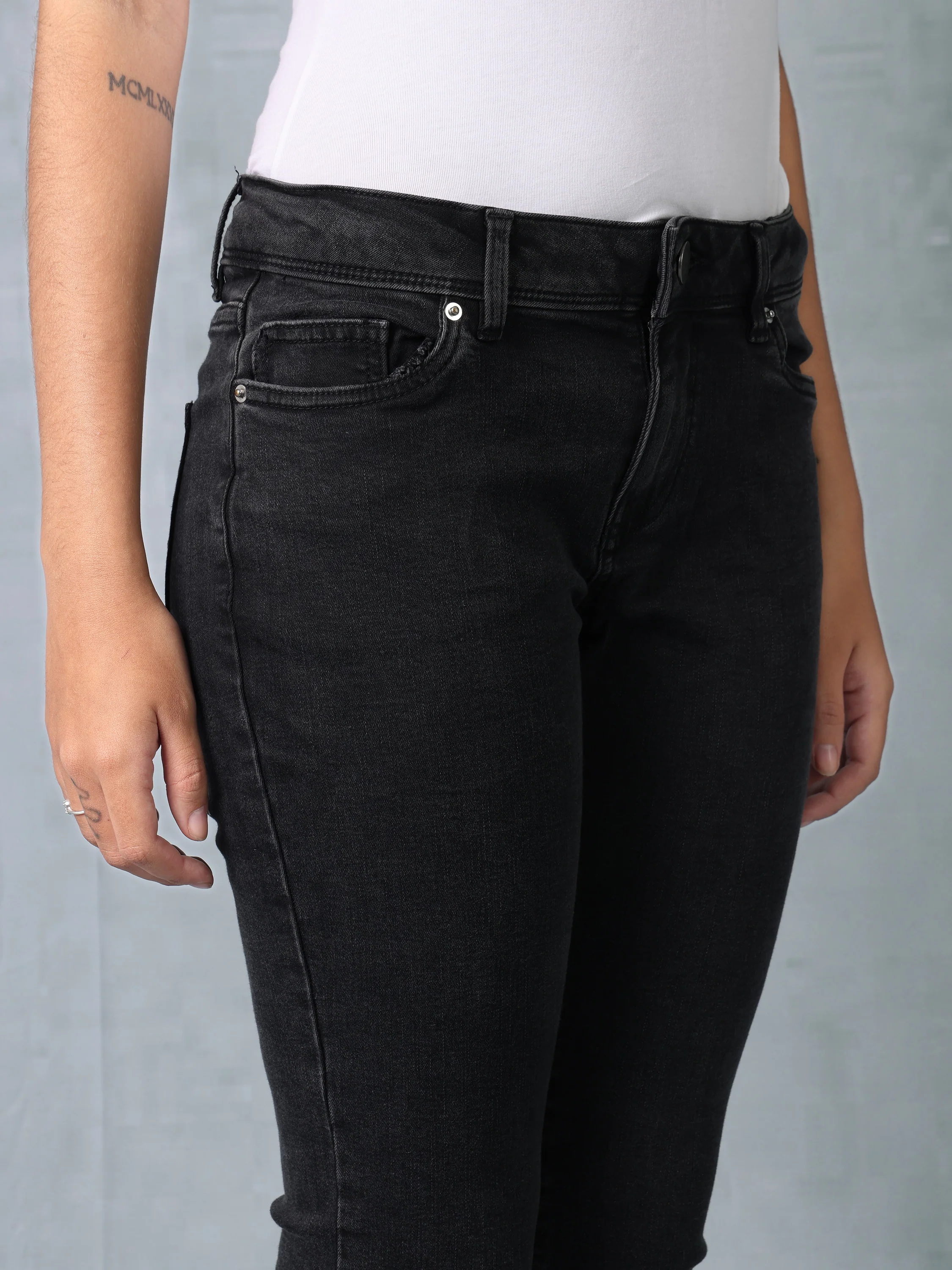 Women Black Bootcut jeans - Image 6