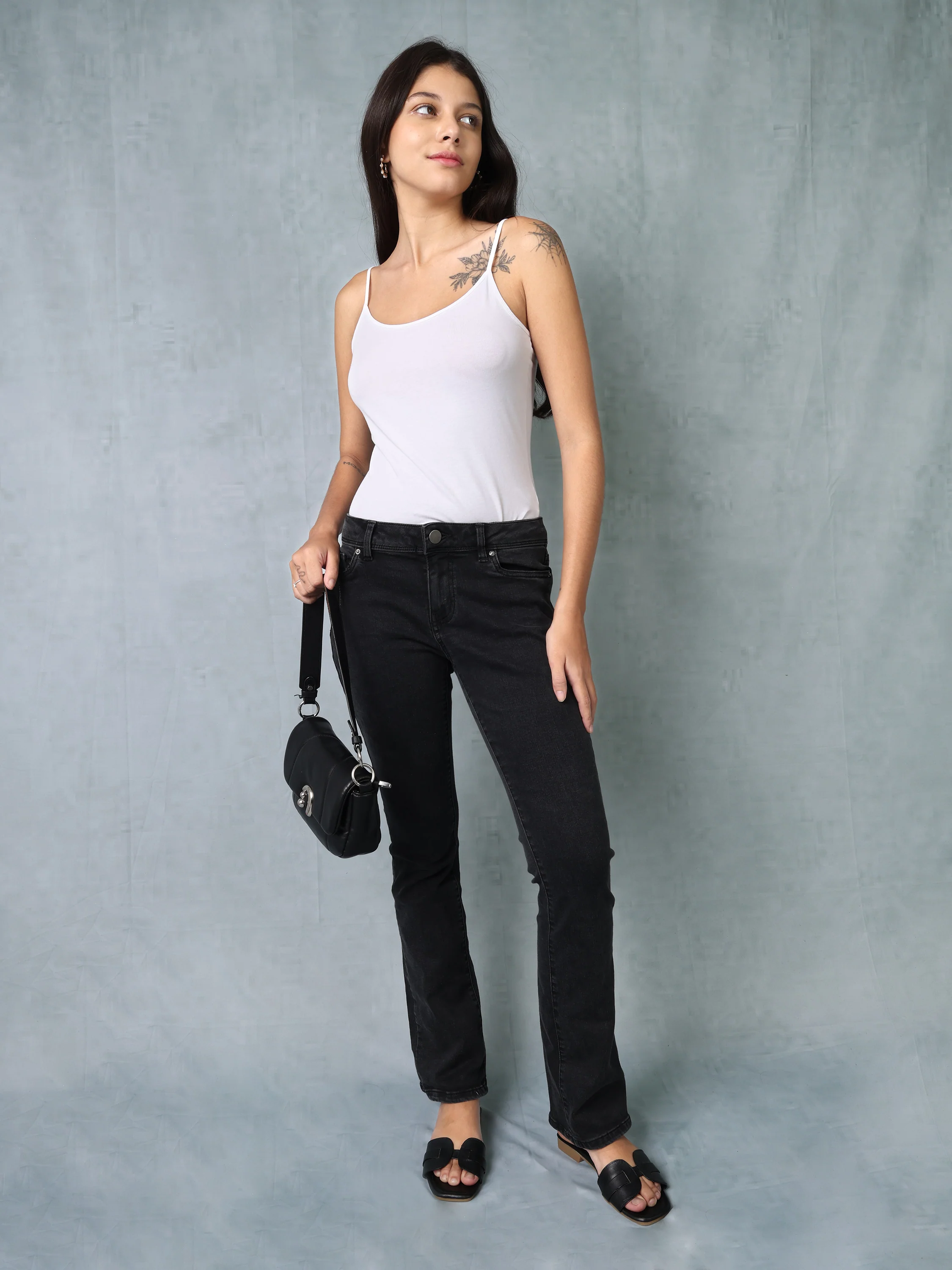 Women Black Bootcut jeans - Image 7