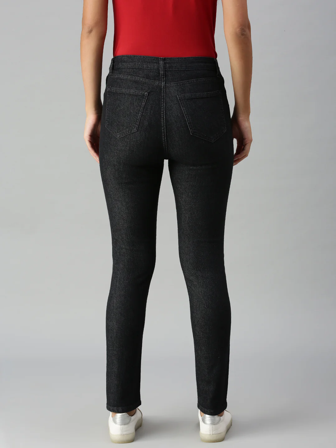 Women Black Casual Jegging - Image 3