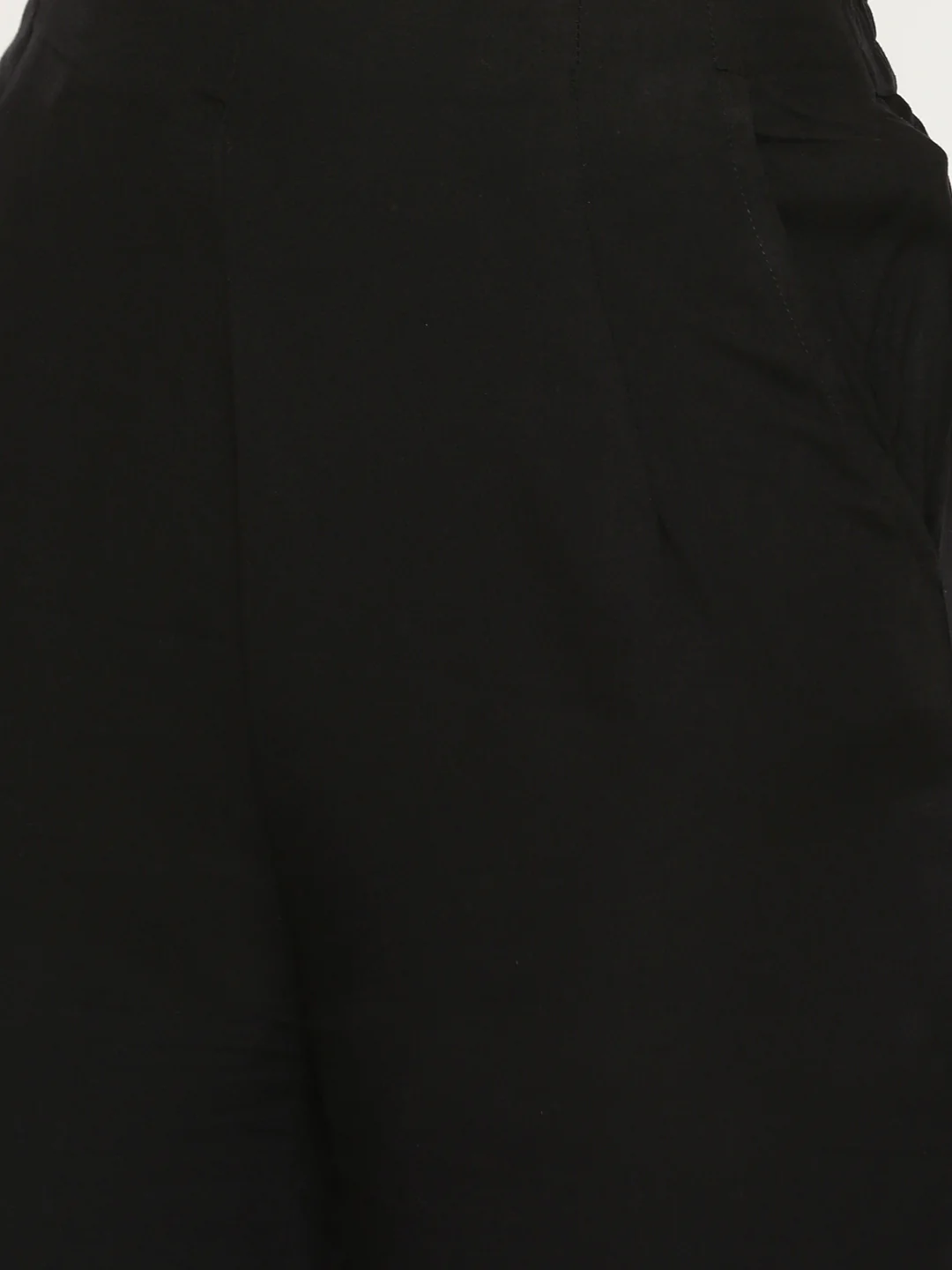 Women Black Casual Palazzo - Image 5