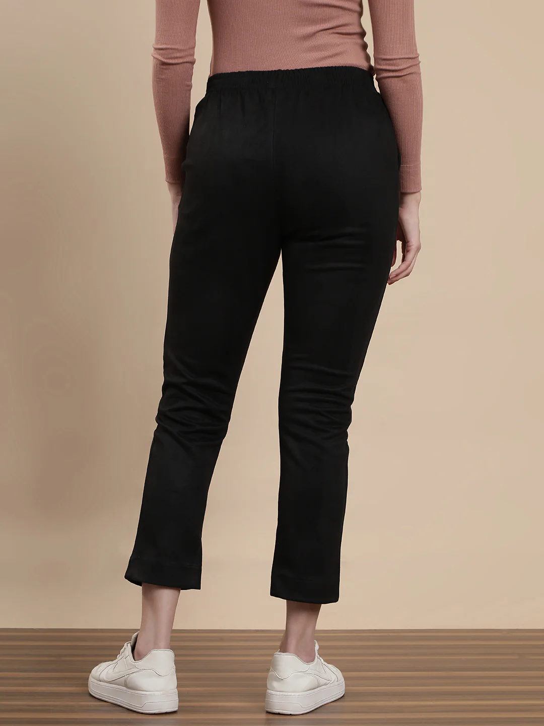 Women Black Casual Pants - Image 2