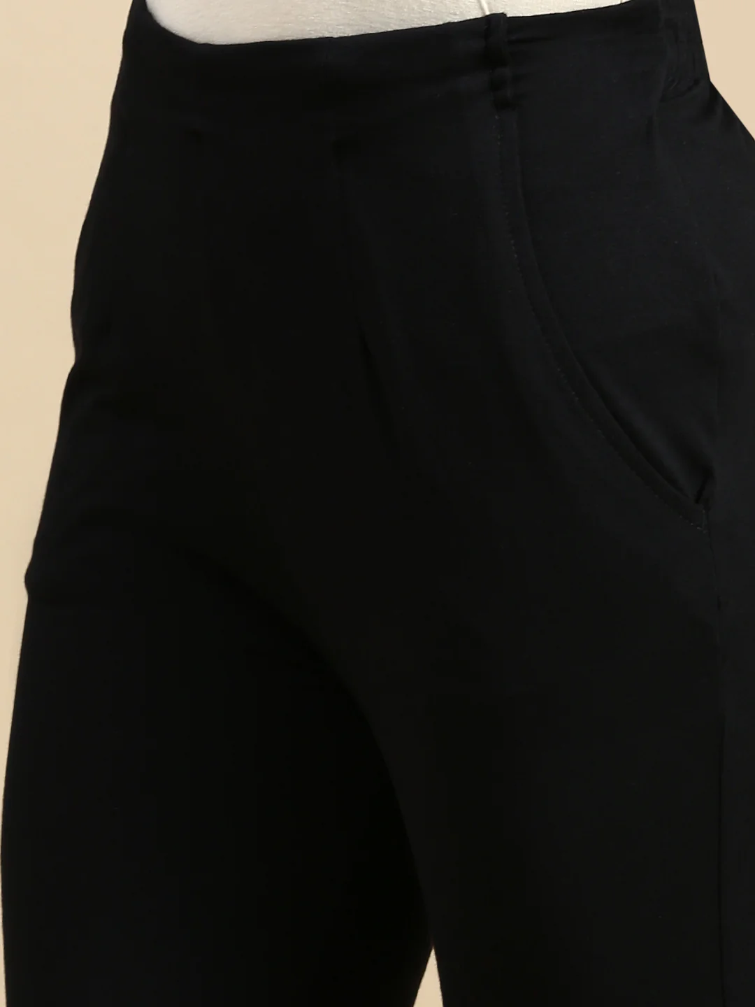 Women Black Casual Pants - Image 5