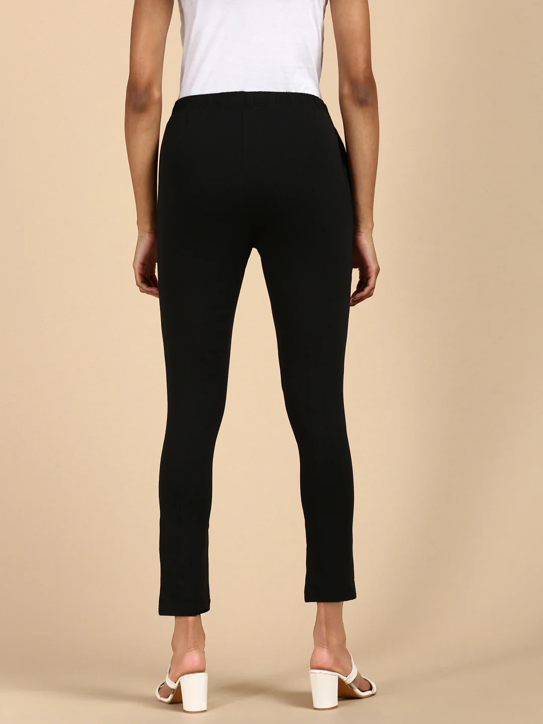 Women Black Casual Pants - Image 4