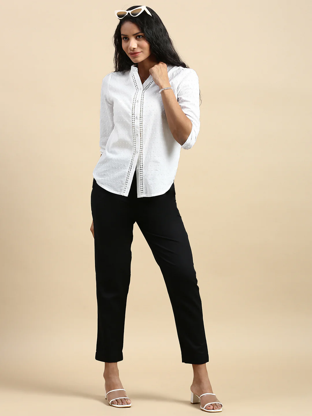 Women Black Casual Pants - Image 5