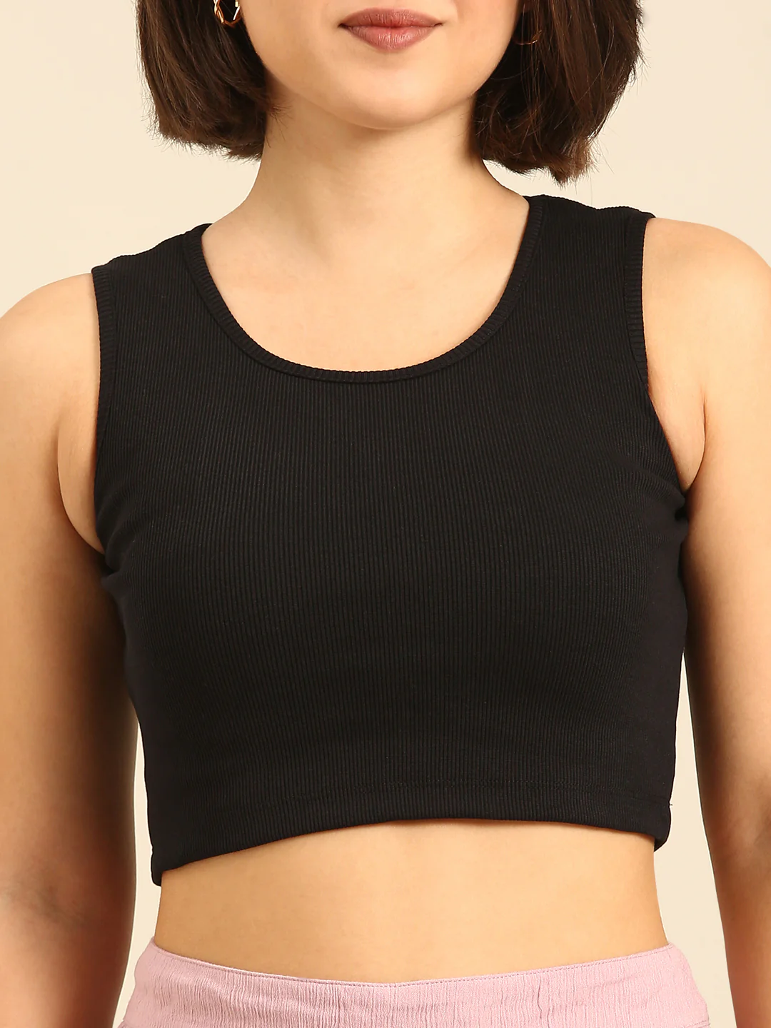 Women Black Casual Top - Image 3