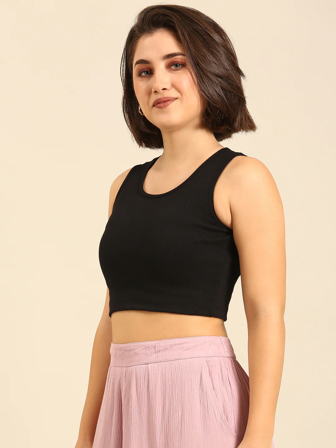 Women Black Casual Top - Image 4