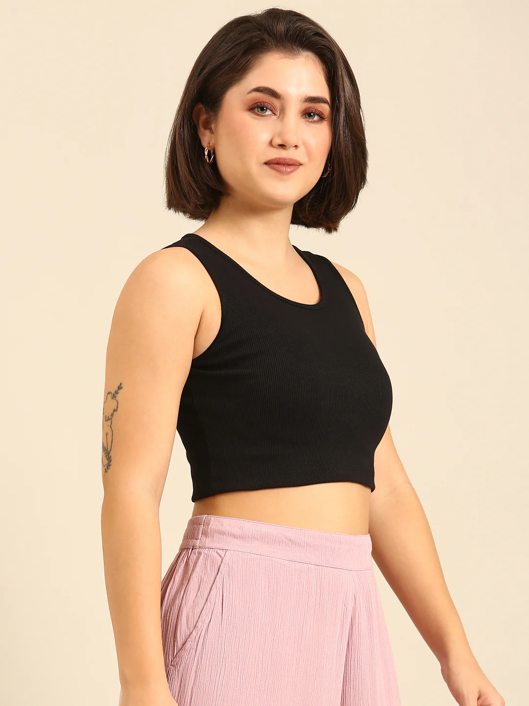 Women Black Casual Top - Image 5