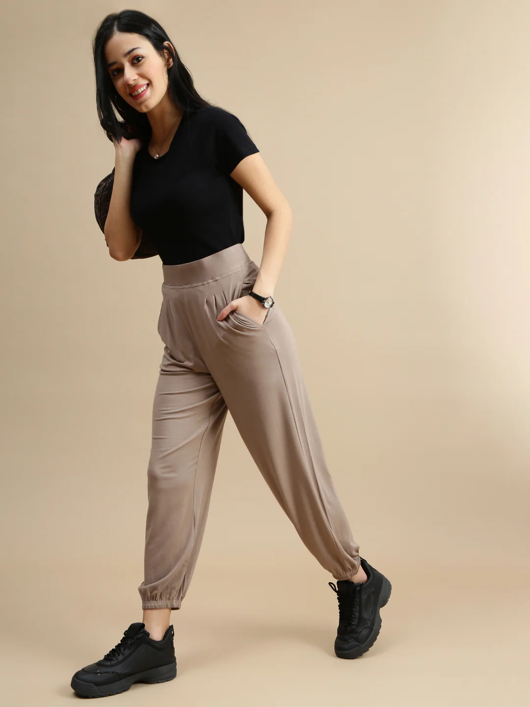 Women Black Casual Top - Image 5