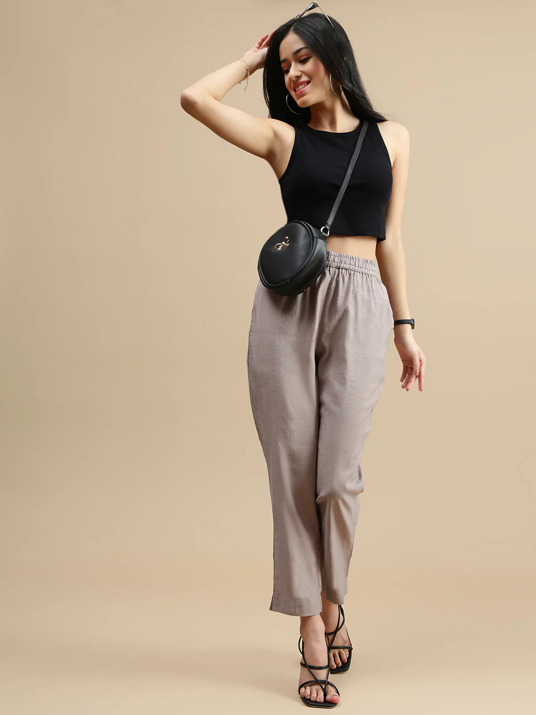 Women Black Casual Top - Image 5