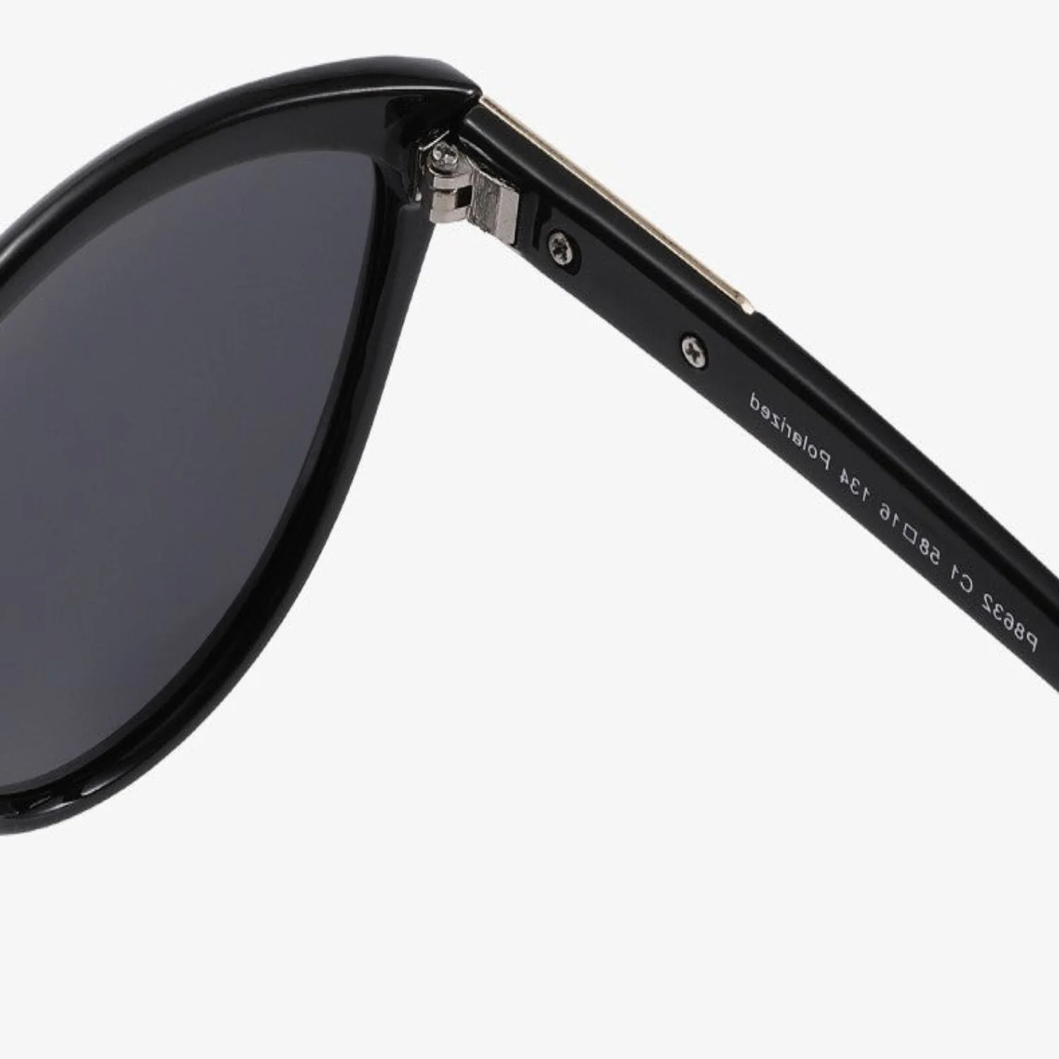 Women Black Cat Eye Sunglasses - Image 3
