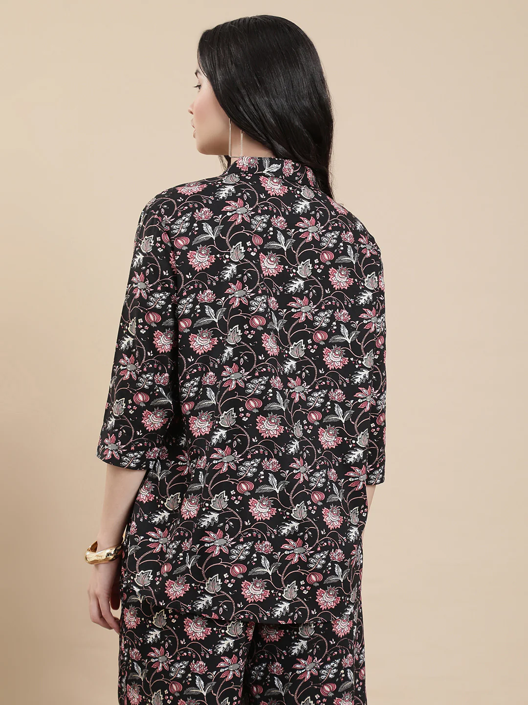 Women Black Festive Top - Image 2