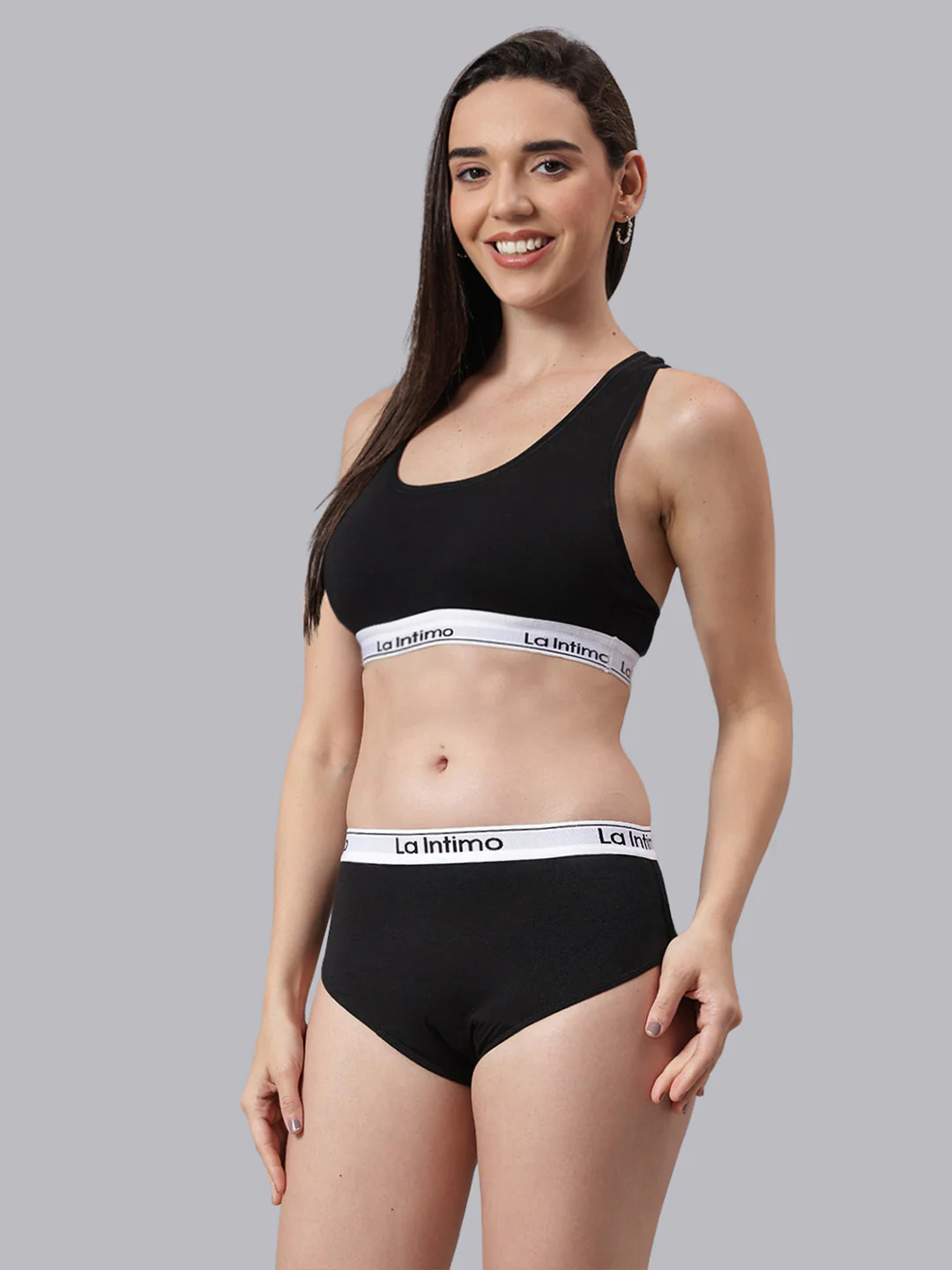 Women Laidback Hipster RacerBack Combo Set - Image 3