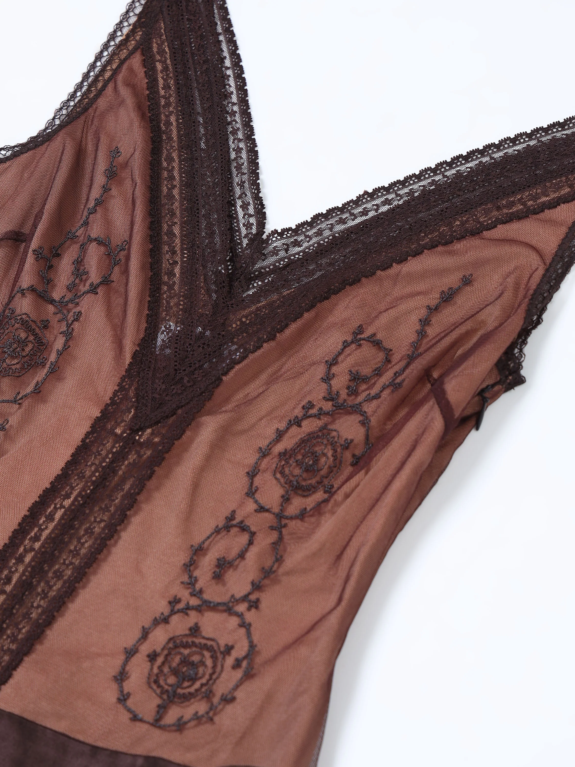 Women Vintage Embroidered Dress - Image 7