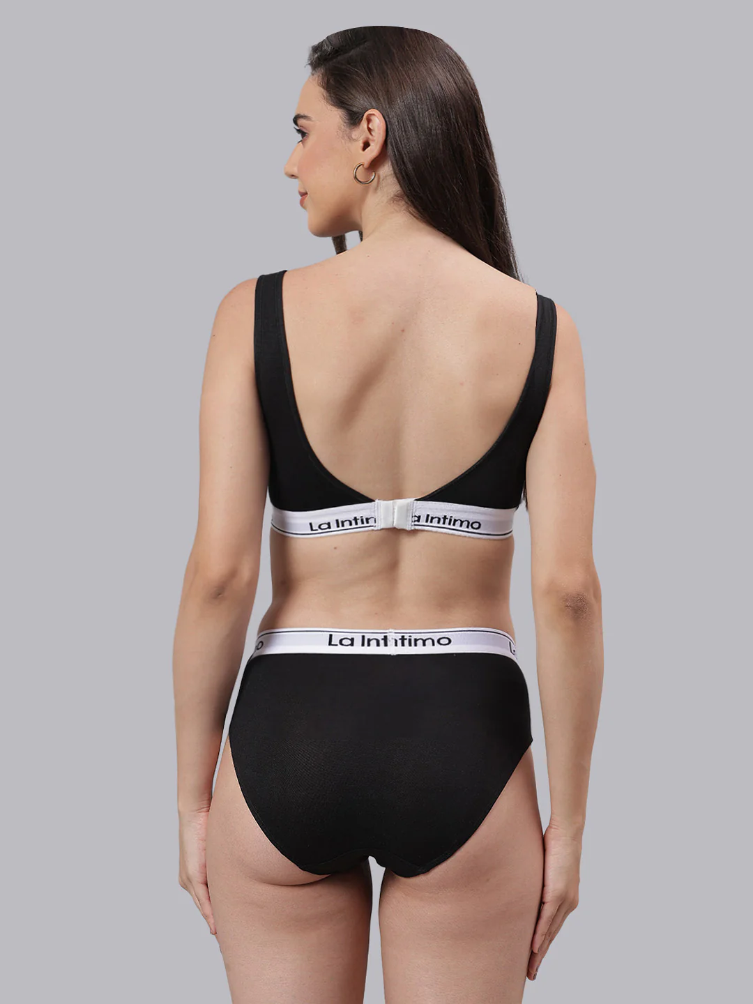 Women Plush Beauty T-Shirt Bra Combo Set - Image 2