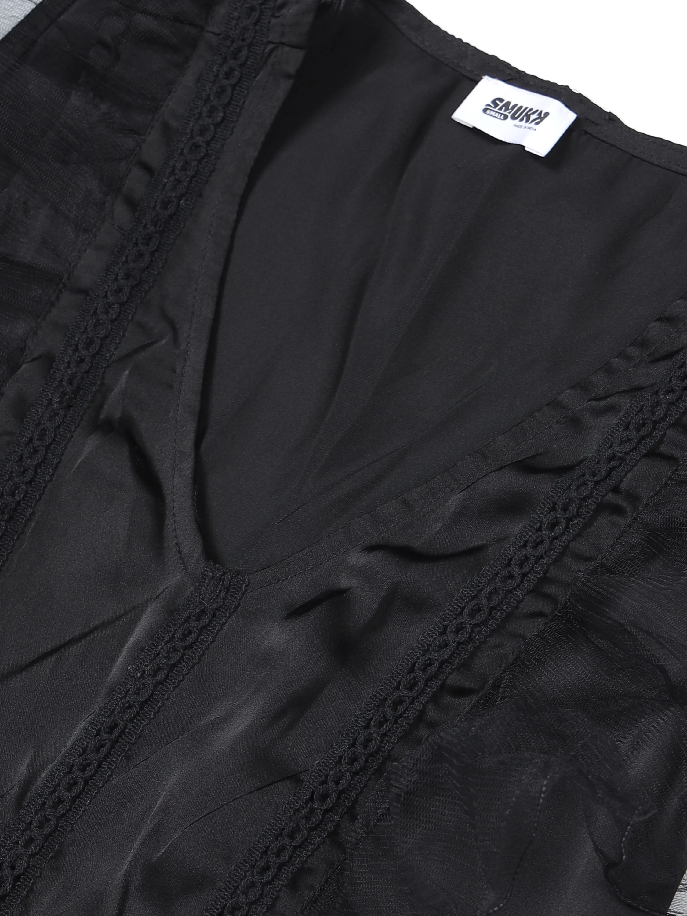 Women V- Neck Frill Fairy Top - Image 6