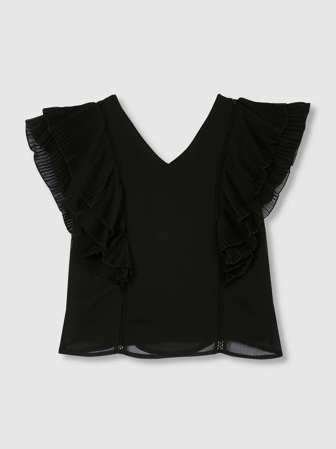 Women Black versatile OOTD Tops - Image 7