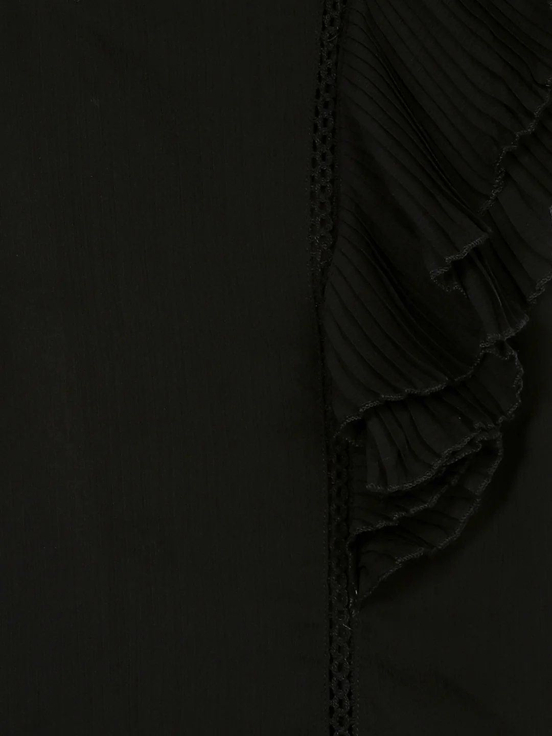 Women Black versatile OOTD Tops - Image 8