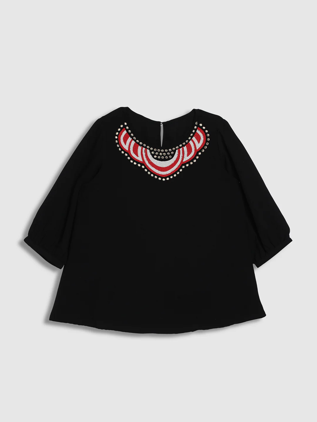 Women Black New Detail Top - Image 7