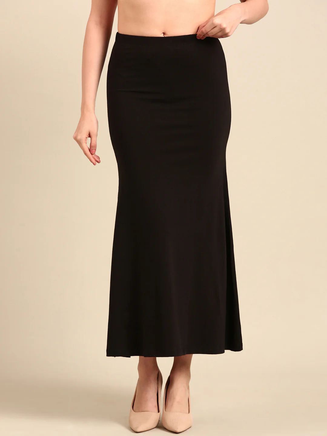 Women Black Saree Shapewear