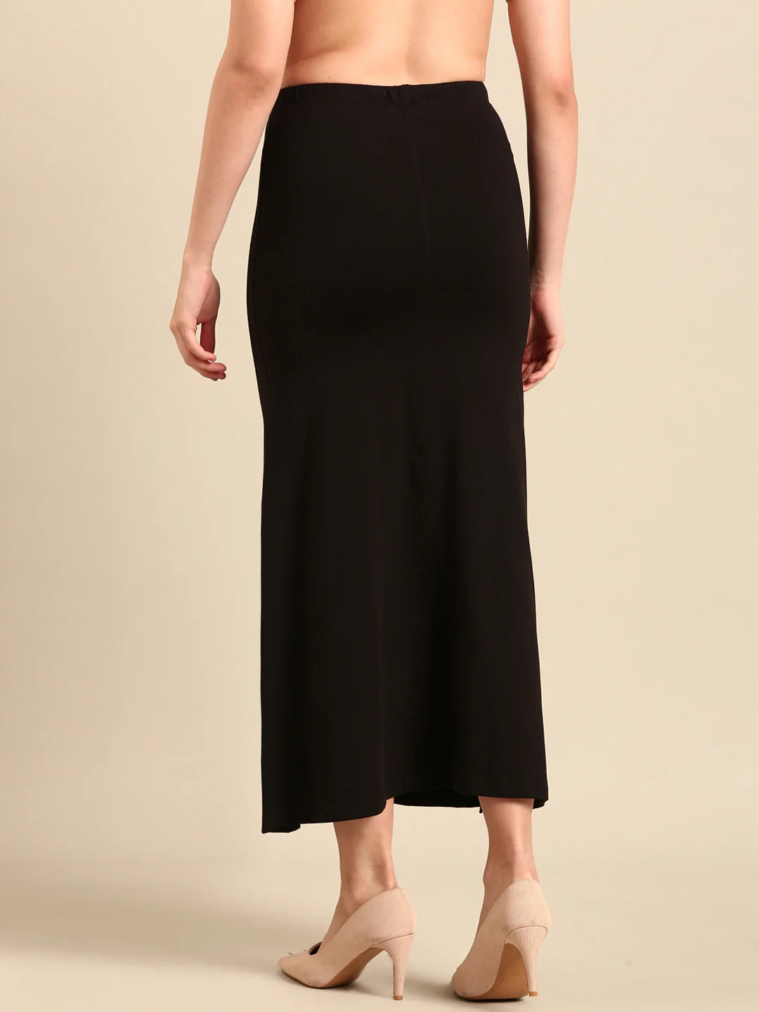 Women Black Saree Shapewear - Image 2