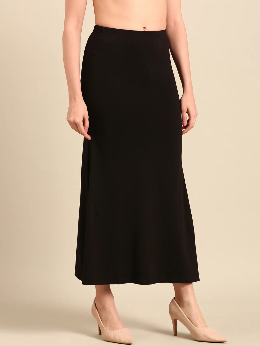 Women Black Saree Shapewear - Image 3