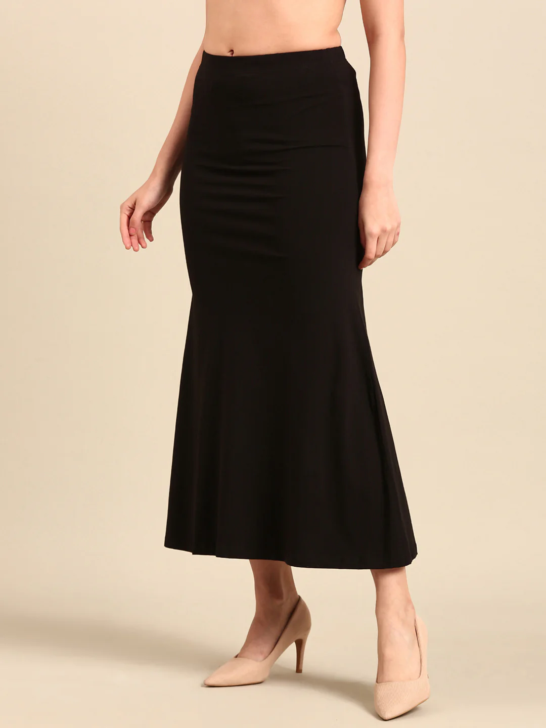Women Black Saree Shapewear - Image 4